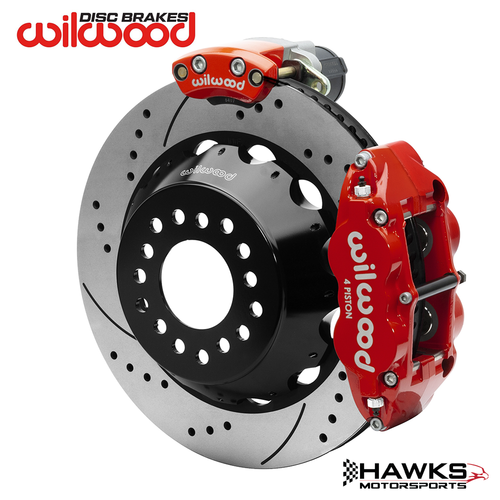 1982-92 Camaro/Firebird Forged Narrow Superlite 4R Big Brake Rear Electronic Parking Brake Kit, Wilwood (140-16166-DR)