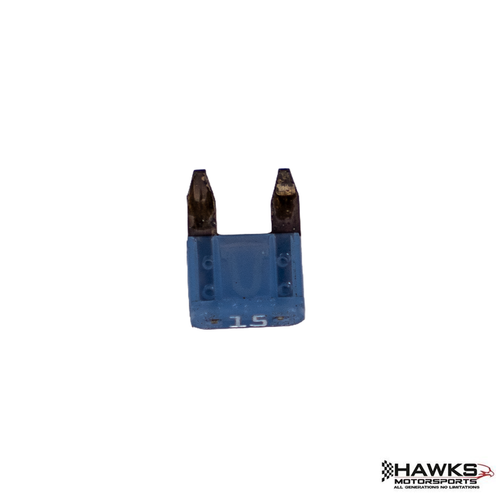 GM 15A Micro2 Blade Fuse (Blue) – Littelfuse High Amp Circuit Protection Fuse USED