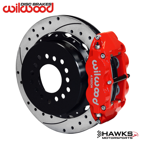 1982-92 Camaro/Firebird Forged Narrow Superlite 4R Big Brake Rear Parking Brake Kit, Wilwood (140-9213-DR) Hawks Motorsports