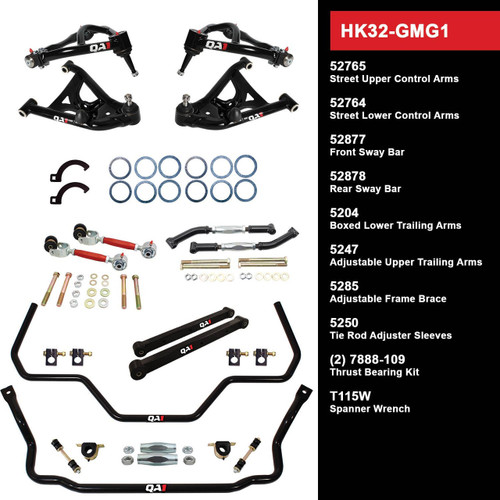 1978-1988 GM G-Body QA1 Level 2 Full Vehicle Handling Kit | Without Shocks | HK32-GMG1