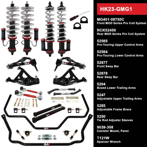 1978-1988 GM G-Body QA1 Level 3 Full Vehicle Handling Kit | With Shocks | HK23-GMG1