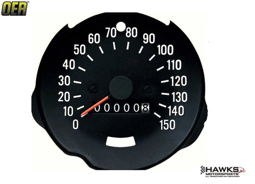1970-1974 Camaro 150 MPH Speedometer OER 6497236