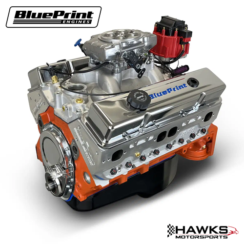BluePrint Engines GM Small Block Compatible 400 c.i. Engine - 500 Horsepower - Base Dressed - Fuel Injected, BluePrint Engines (BP4002CTF) Hawks Motorsports