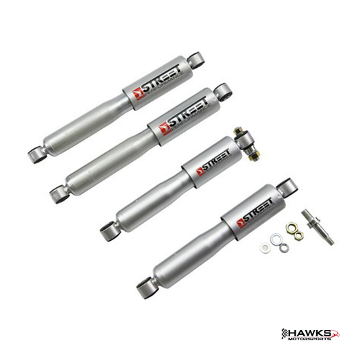 1963-1972 Chevrolet C10/1967-1972 GMC C15 Belltech Street Performance Shock Set | 1"-3" Front / 2"-5" Rear Lowering | 9547