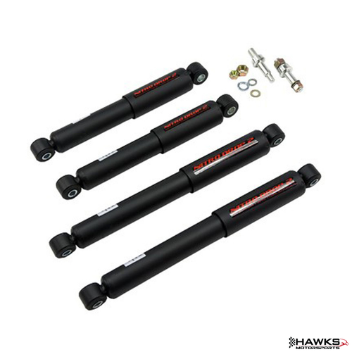 1963-1972 Chevrolet C10/1967-1972 GMC C15 Belltech Nitro Drop 2 Shock Set | 1"-3" Front / 2"-5" Rear Lowering | 9147