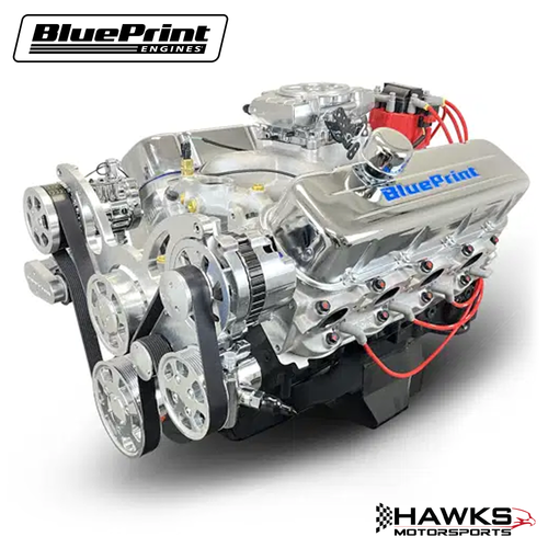 PS5980CT1 GM Big Block Compatible 598 C.I. Pro Series Engine - 741 Horsepower - Long Block - BluePrint Engines (PS5980CT1)