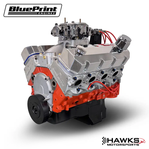 PS5980CTC1 GM Big Block Compatible 598 C.I. Pro Series Engine - 741 Horsepower - Base Dressed - Carbureted - BluePrint Engines (PS5980CTC1)