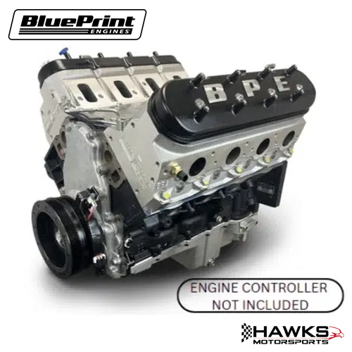PSLS37630CT GM LS Compatible 376 C.I. Pro Series Engine - 530 Horsepower - Long Block - No ECU / Harness - BluePrint Engines (PSLS37630CT)