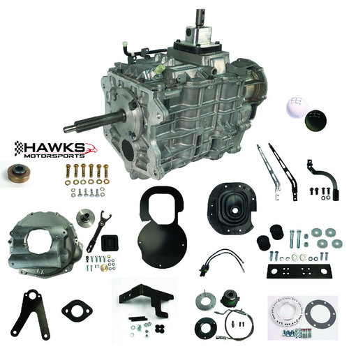 1997-2006 Jeep Wrangler TJ TREMEC TR-4050 5-Speed Conversion Kit | 600 lb-ft Capacity | TR4050-4WD-JEEP-TJ