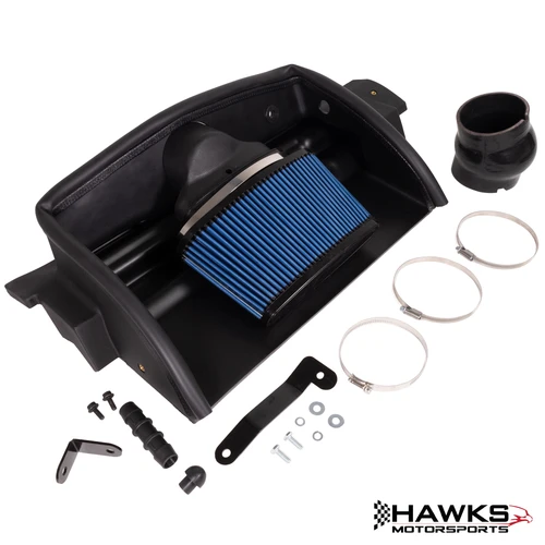 9802CFCAIBK 1998-2002 Camaro Firebird SS Z28 LS1 5.7L Cold Air Intake System CAI + Bellow Kit (9802CFCAIBK) Hawks Motorsports