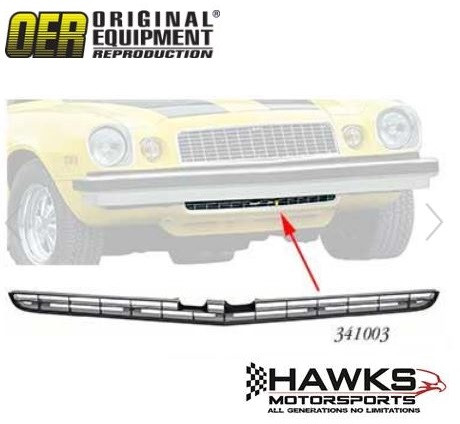 1974 1975 1976 1977 placement on the car.