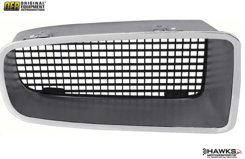 OER 479690 right-hand passenger-side front grille for 1970-1971 Pontiac Trans Am.