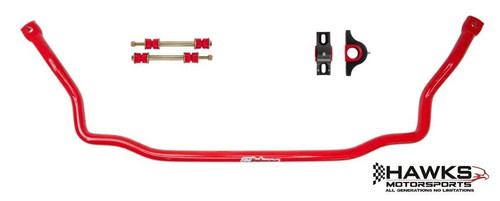 Red UMI 4066-R front sway bar for Chevelle GTO Cutlass and Skylark