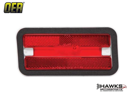 OER 917401 driver-side red rear marker lamp with gasket for 1970-1981 Pontiac Firebird and Trans Am