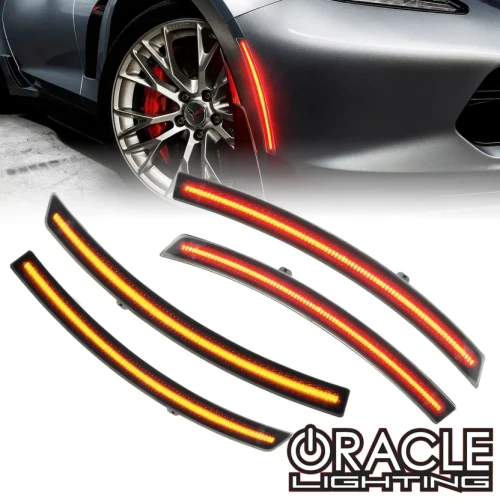 ORACLE 2392-020 tinted LED sidemarker set for 2014-2019 Chevrolet C7 Corvette