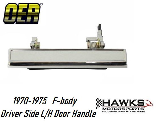 OER 9827571 driver-side exterior door handle for 1970-1975 Camaro Firebird and Trans Am