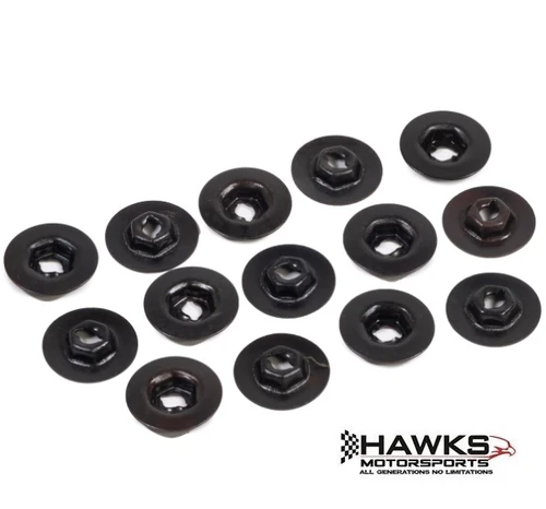 Choose to include the proper mounting fastener kit for the top rail to your door panels!