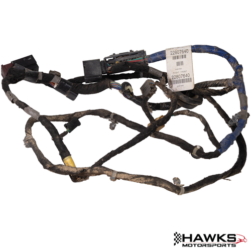2010-2015 Chevrolet Camaro Front Side Door Wiring Harness, Premium Audio System, Used OEM GM (1015CAMDWHP-PO)