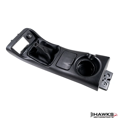 2000-02 Camaro/Firebird Ebony 6 Speed Upper Console / Shifter Plate Assembly, Complete As Shown, Reproduction (HT10306415