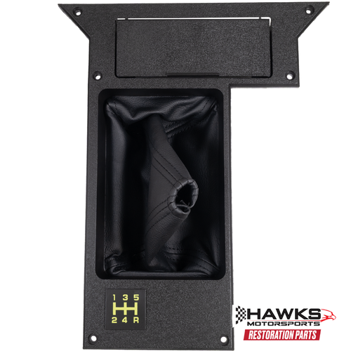 1990-1992 Camaro Manual Shifter Plate, New Reproduction, Hawks Restoration Parts, 5-Speed