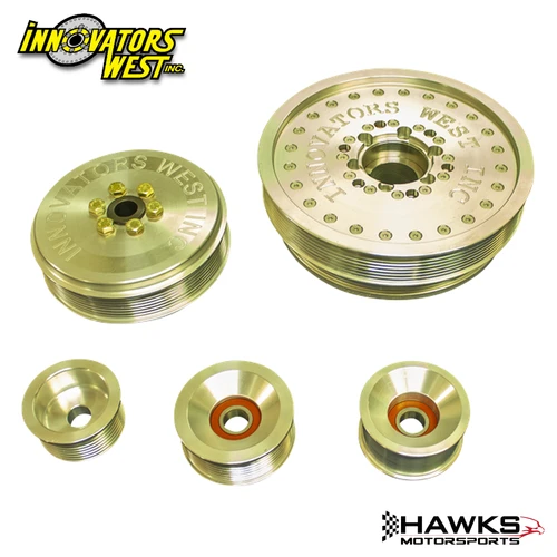 989-KIT LS1 GTO 8-Rib Drive Conversion Kit with 10% Overdrive Damper, Innovators West (989-KIT) Hawks Motorsports