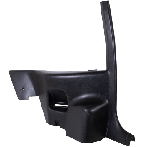 82-92 Camaro/Firebird Driver LH Rear Seat Lower Side Trim Plastic, USED