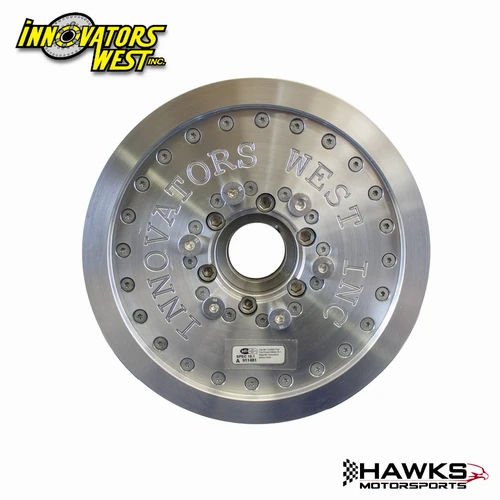 854 LSX 10-Rib Harmonic Balancer for LS7 Corvette, 10% Overdrive, Innovators West (854) Hawks Motorsports