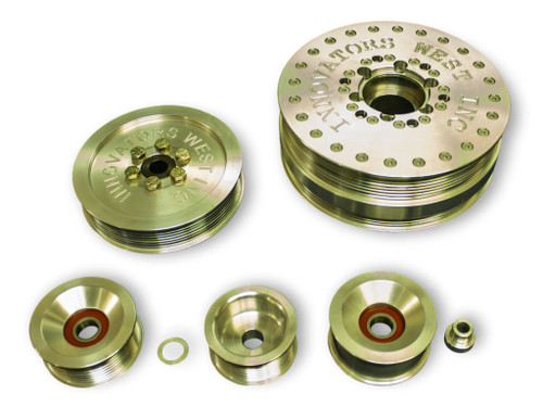 Gen 5 Camaro 8 Rib Drive Conversion Kit with Standard Diameter Damper