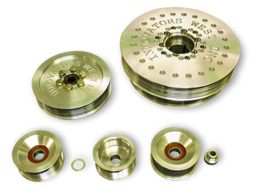 Gen 5 Camaro 8 Rib Drive Conversion Kit with 10% Overdrive Damper
