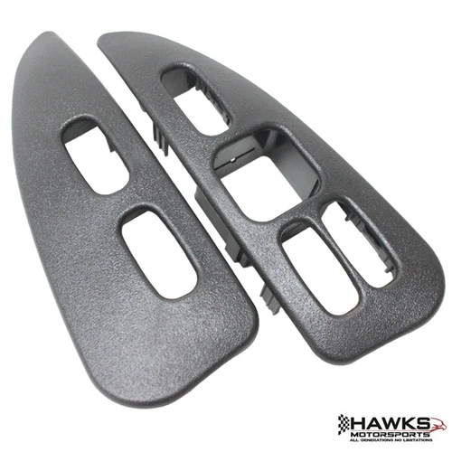 Hawks Motorsports 1993-1999 Firebird / Trans-Am door switch trim pair, part number HT10098590/10098588