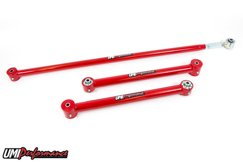 82-2002 Camaro / Firebird Tubular Lower Control Arms & Panhard Bar Kit- w/ Roto-Joints & Poly Combo, UMI Performance 
