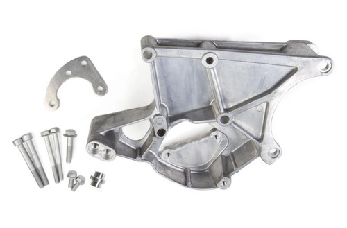 Holley Alternator and Power Steering Bracket for LS Series Engines, Driver Side Location