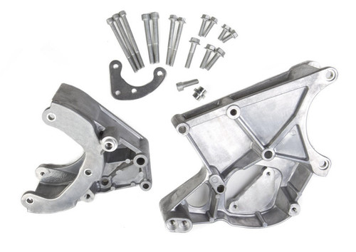 Holley Accessory Drive Bracket Kit for LS Series Engines, Fits R4 Compressor