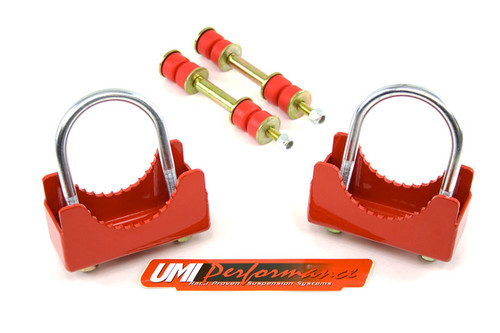 82-02 Camaro / Firebird Aftermarket Rear End Sway Bar Installation Kit, 3-1/4” Axle Tubes, UMI Performance 