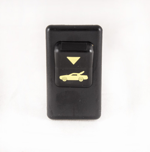 1990-1992 Camaro Hatch/Trunk Release Switch, Reproduction, Yellow Font