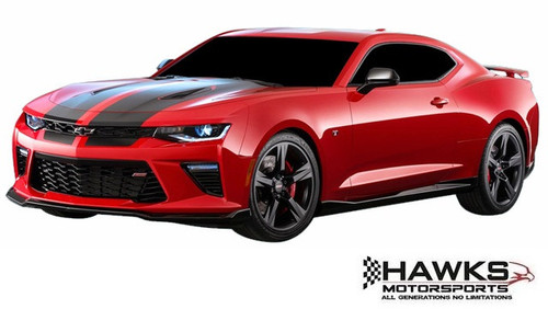 Phoenix Graphix 16CAMRSV6 GM-licensed rally-stripe kit for 2016-2018 Chevrolet Camaro LT or RS V6