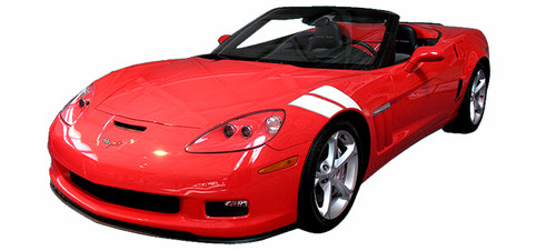 2005-13 Chevrolet Corvette C6 Grand Sport Wide Body Hash Marks (1 Color Style)