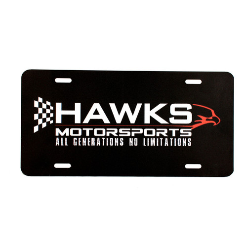 Hawks Motorsports Front Tag