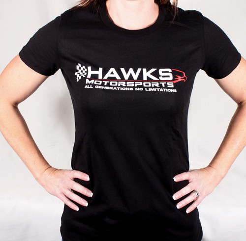 HAWKS MOTORSPORTS Ladies Bella Canvas T-shirt