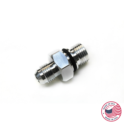 TPI SBC Cold Start 9th Injector Plug, -6AN, Billet Aluminum, Hawks Motorsports