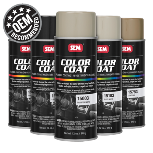 SEM Color Coat™ Aerosol Interior Paint / Coating, 16oz Aerosol Can