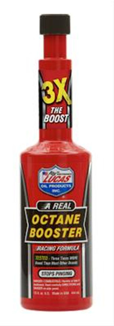 Lucas Octane Booster, Fuel Additive, 15oz, Single 