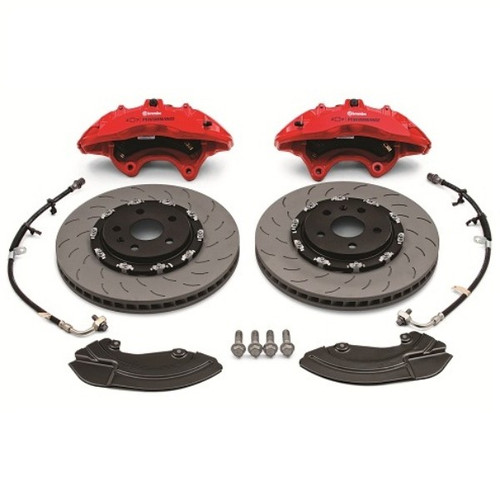 2016 Camaro Chevrolet Performance Brembo Performance Front Brake Package (Six-Piston Calipers) -2016 Camaro LT & SS