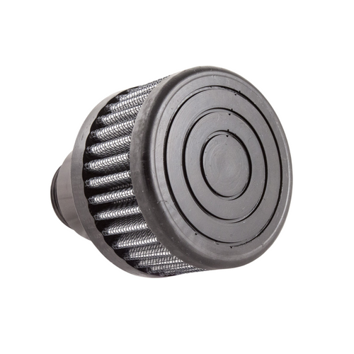 Oil Cap Breather For Holley LS Valve Covers, Billet Aluminum, Black