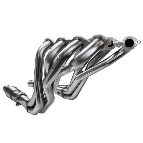 Kooks, 2016-20 Camaro SS/ZL1 V8 LT1 6.2L 1-7/8" x 3" Headers & GREEN Catted Connection Pipes 
