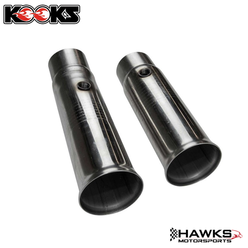 Complete Kooks competition-only stainless steel connection pipes for 2016-2019 Cadillac CTS-V LT4