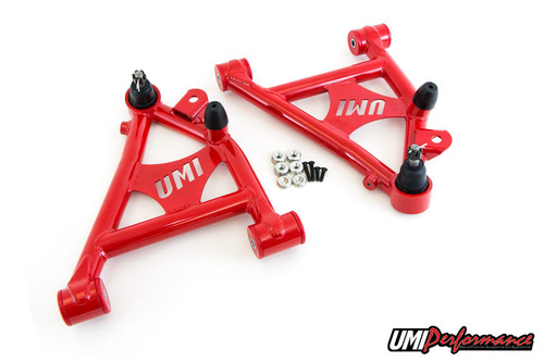 1982-1992 Camaro/Firebird Front Lower A-arms, Poly Bushings, Coilover Specific, UMI Performance 