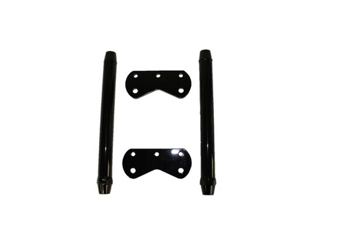 82-92 Camaro / Firebird Strut Tower Brace Upgrade Kit- V6 & TPI Engines Only-Black, Heidts 