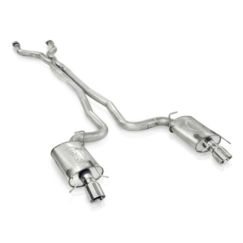  2009-15 Cadillac CTS-V Exhaust: 3" Dual Chambered System, Stainless Works