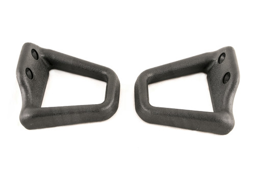 1993-2002 Camaro/Firebird Coupe Graphite Gray Seat Belt Shoulder Guide-Pair, New Reproduction